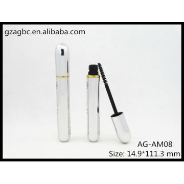 Elegant&Empty Aluminum Round Mascara Tube AG-AM08, AGPM Cosmetic Packaging , Custom Colors/Logo